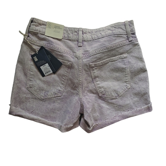 NWT Universal Thread Co. Purple Vintage Stretch High Waisted Denim Short… - Picture 4 of 5